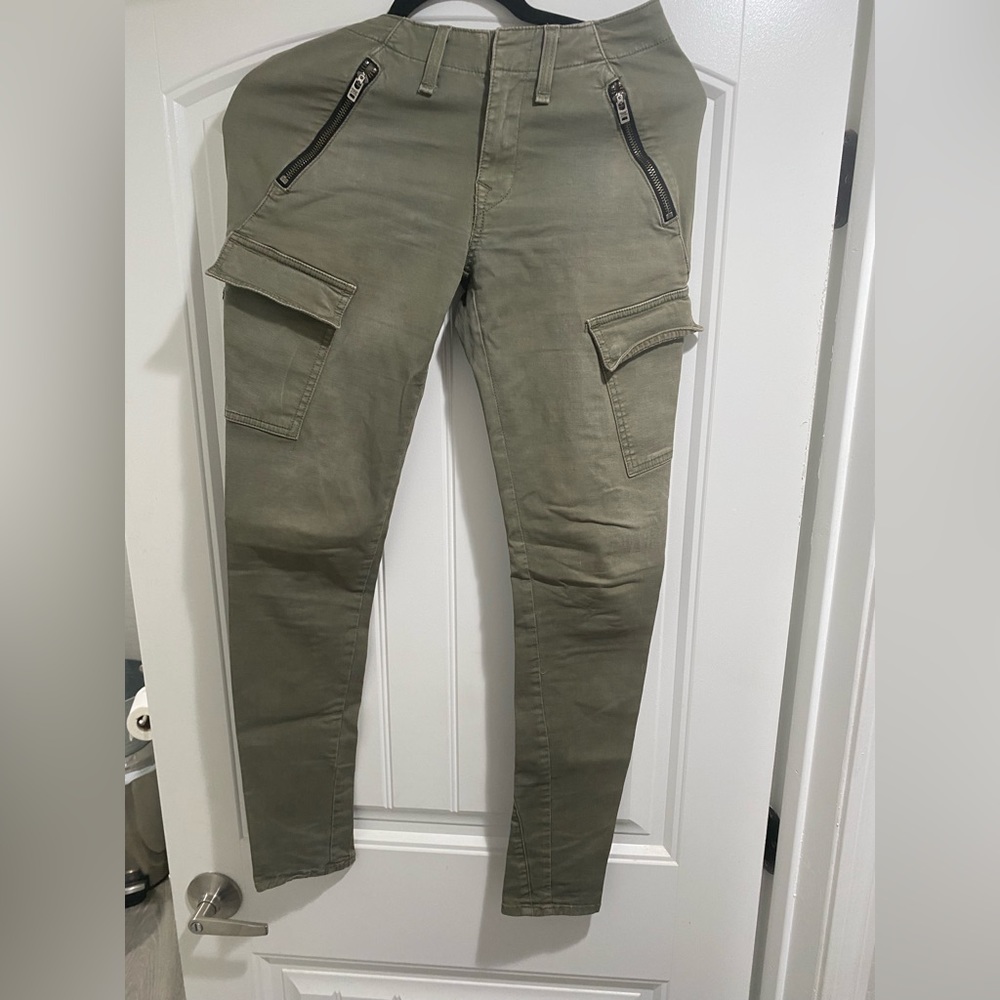 Green Army very stretchy pants